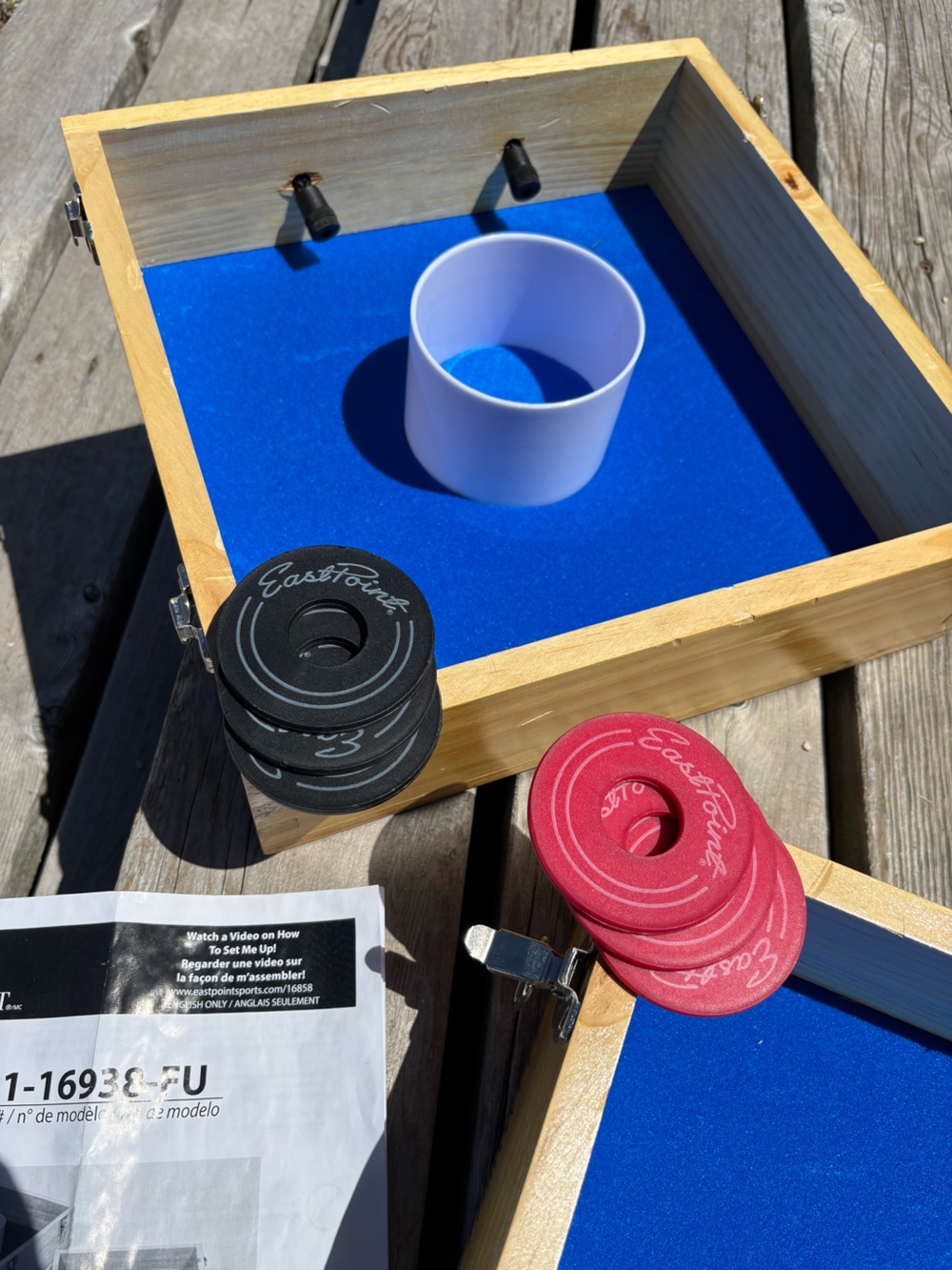 EastPoint Outdoor Ring Toss Set